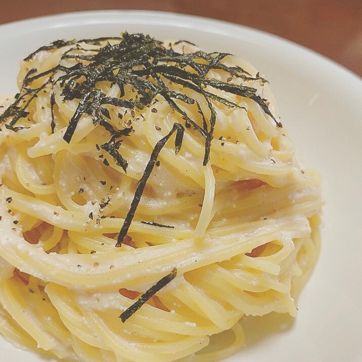 濃厚！簡単！明太子クリームパスタ